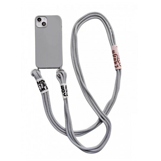 The new mobile phone case is suitable for iPhone 13 promax [grey] (contact customer service to confirm the mobile phone model after placing the order)