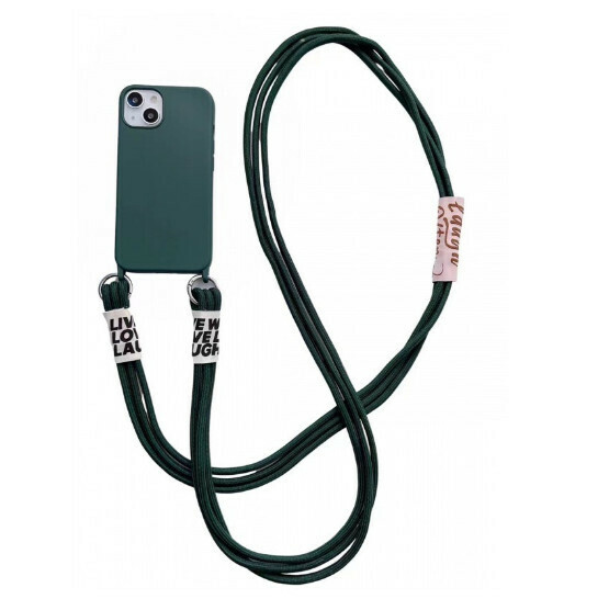 The new mobile phone case is suitable for iphone13promax [dark green] (contact customer service to confirm the mobile phone model after placing the order)