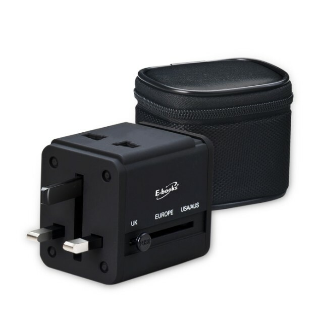 【RASTO】B67 B70 雙孔USB萬國旅行轉接頭充電器