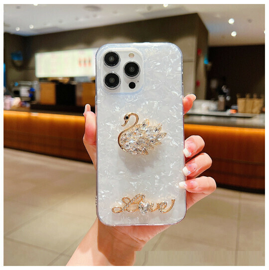 The new mobile phone case is suitable for iPhone14Promax Apple 11/12/13mini [White] (contact customer service to confirm the mobile phone model after placing the order)