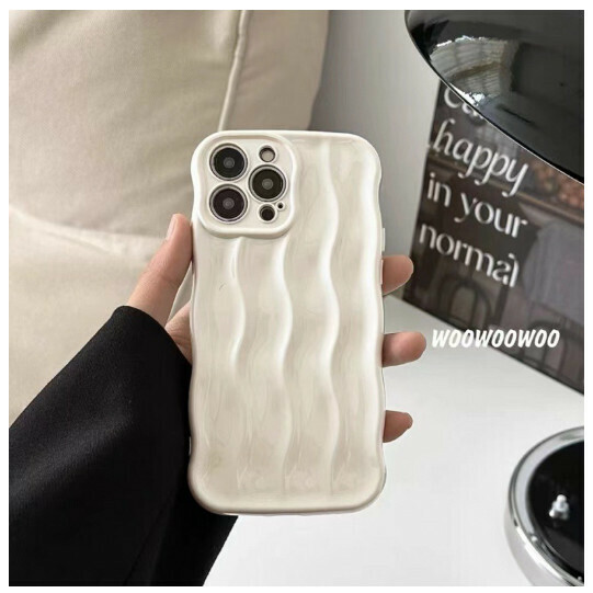 The new mobile phone case is suitable for iphone14promax apple 13pro12/11 [milk white] (contact customer service to confirm the mobile phone model after placing the order)