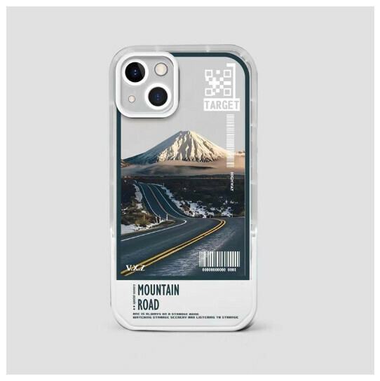 The new mobile phone case is suitable for Huawei mate40pro Honor 50/Apple 11 [Invisible Bracket Huanshan Highway] (contact customer service to confirm the mobile phone model after placing the order)