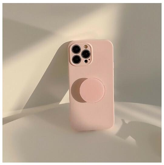 熱賣手機殼適用於14promax蘋果13/iphone11【蜜粉+蜜粉支架】（下單後聯絡客服確認手機型號）