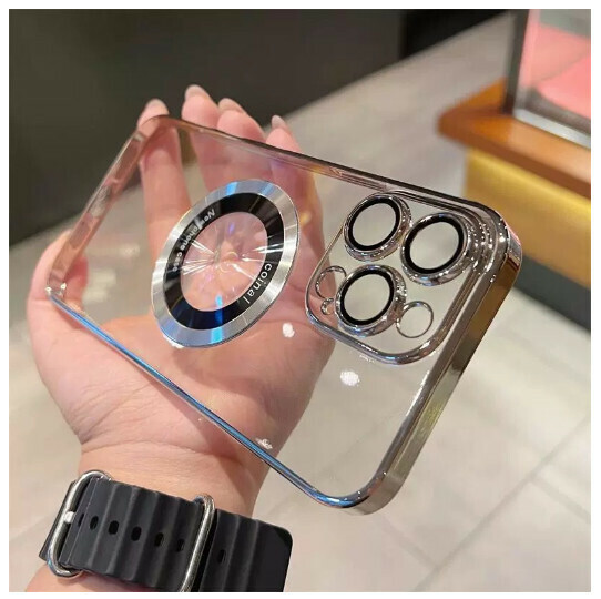 Hot-selling mobile phone case suitable for Apple 14ProMax/iPhone13 [Quality Silver] (contact customer service to confirm the phone model after placing the order)