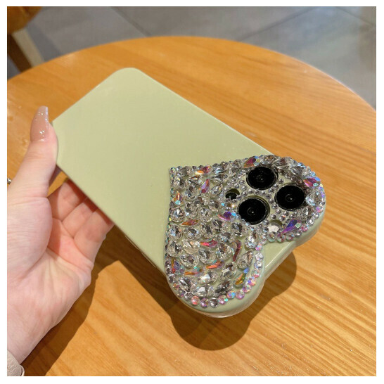 Hot-selling mobile phone case suitable for Apple 14pro/iPhone13/12/11promax [avocado green] (contact customer service to confirm the phone model after placing the order)