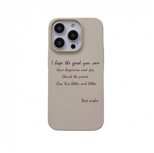 Hot-selling mobile phone case suitable for Apple 14/iPhone13/12promax [Mibai English] (contact customer service to confirm the phone model after placing the order)