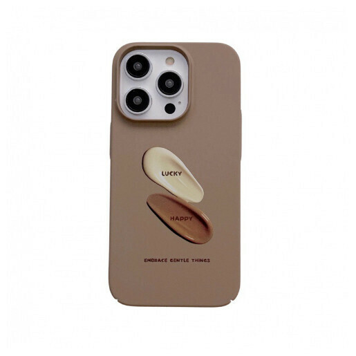 Hot-selling mobile phone case suitable for Apple 14/iPhone13/12promax [Dark Coffee Pigment] (contact customer service to confirm the mobile phone model after placing the order)