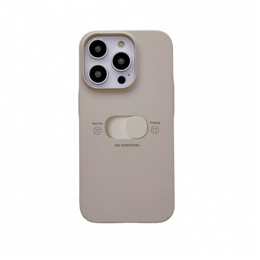 Hot-selling mobile phone case suitable for Apple 14/iPhone13/12promax [off-white buttons] (contact customer service to confirm the phone model after placing the order)