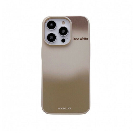 Hot-selling mobile phone case suitable for Apple 14/iPhone13/12promax [beige-green gradient] (contact customer service to confirm the phone model after placing the order)