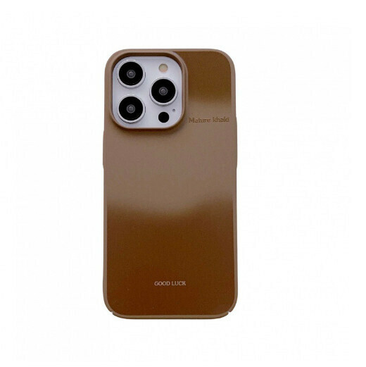 Hot-selling mobile phone case suitable for Apple 14/iPhone13/12promax [Dark Coffee Gradient] (contact customer service to confirm the phone model after placing the order)