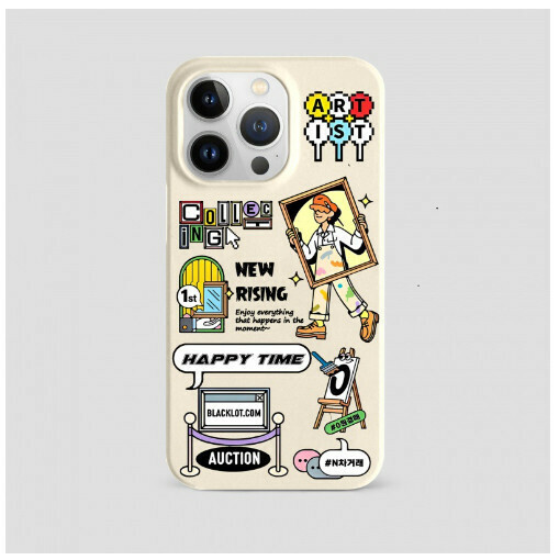 Hot-selling mobile phone case suitable for Apple 14/iPhone13/12promax [Happy Time] (contact customer service to confirm the phone model after placing the order)