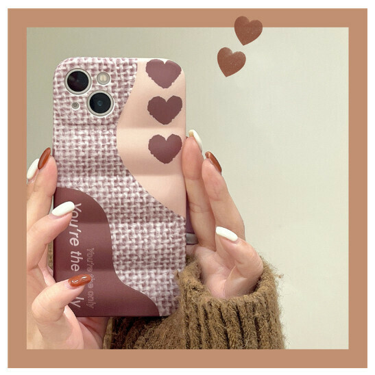 Hot-selling mobile phone case suitable for Apple 13/iPhone12/11promax [art splicing love] (contact customer service to confirm the phone model after placing the order)