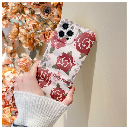 The best-selling mobile phone case is suitable for Apple 13/iPhone12/11promax [rose rose] (contact customer service to confirm the phone model after placing the order)