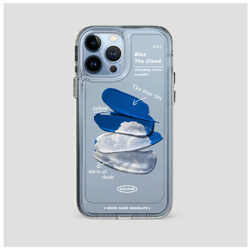 The best-selling mobile phone case is suitable for Apple 13promax/11/iphone14 [White Cloud] (contact customer service to confirm the phone model after placing the order)