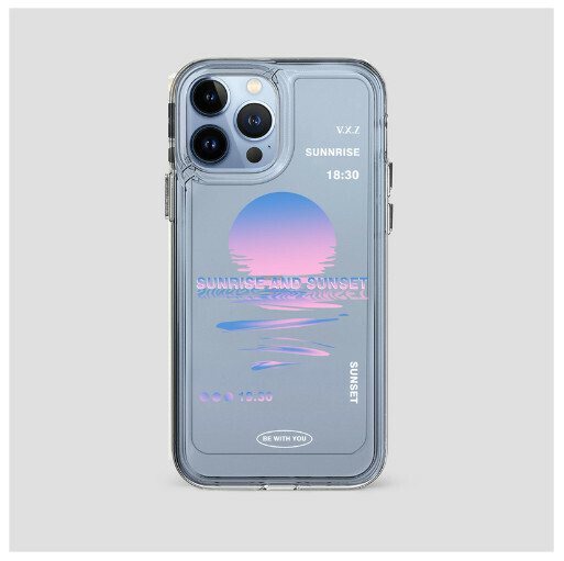 The best-selling mobile phone case is suitable for Apple 13promax/11/iphone14 [Purple Sunset] (contact customer service to confirm the phone model after placing the order)