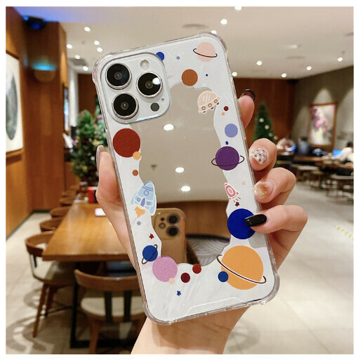 熱賣手機殼適用iPhone13promax/12/11【彩色星球】（下單後聯絡客服確認手機型號）