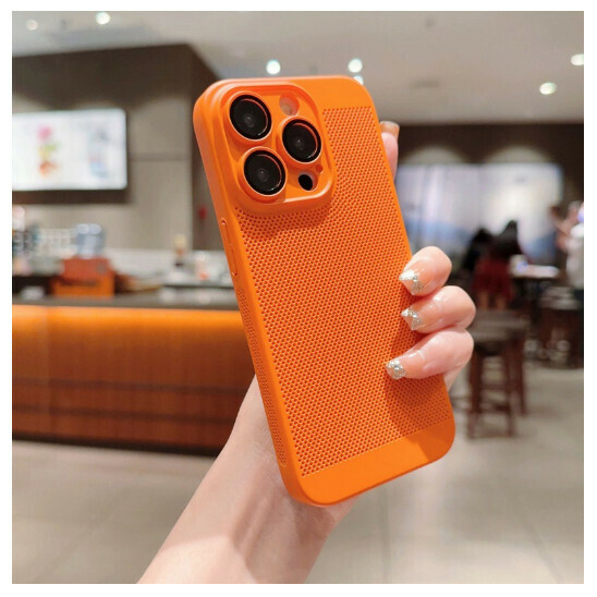 Hot selling mobile phone case suitable for iPhone14promax Apple 13/12/11 [Coral Orange] (contact customer service to confirm the phone model after placing the order)