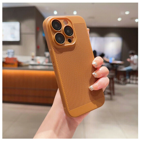 Hot selling mobile phone case suitable for iPhone14promax Apple 13/12/11 [brown] (contact customer service to confirm the phone model after placing the order)