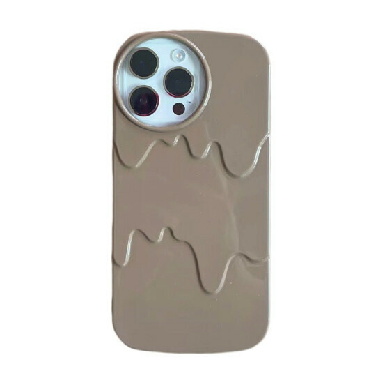 Hot selling mobile phone case suitable for Apple 14/13 PROMAX/iPhone 12/11 [Milk Coffee Color] (contact customer service to confirm the phone model after placing the order)