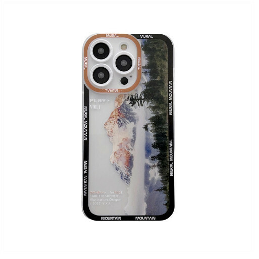 熱賣手機殼適用蘋果14/iPhone13Pro/11/12【森林山峰】（下單後聯絡客服確認手機型號）