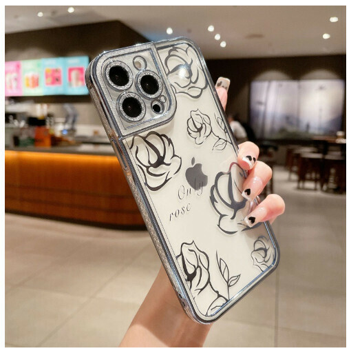 Hot-selling mobile phone case suitable for Apple 14promax/iPhone13/11/12 [Far Peak Blue [Sea of ​​Roses]) (Contact customer service to confirm the phone model after placing the order)