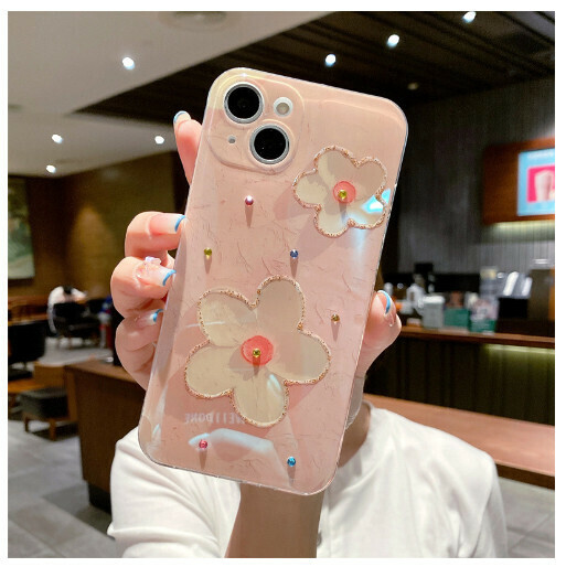 Hot-selling mobile phone case suitable for iPhone14promax/Apple 13/11/12 [37 Foundation Flowers] (contact customer service to confirm the phone model after placing the order)
