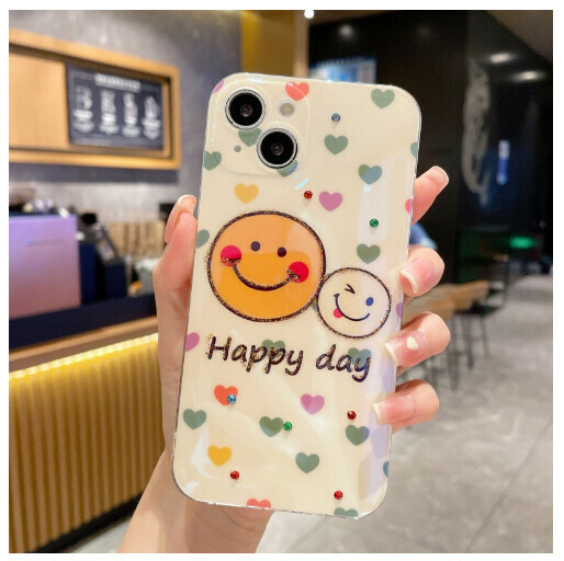 Hot-selling mobile phone case suitable for iPhone14promax/Apple 13/11/12 [42 2 smiley emoticons] (contact customer service to confirm the phone model after placing the order)