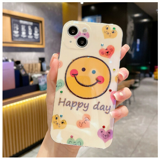 Hot-selling mobile phone case suitable for iPhone14promax/Apple 13/11/12 [41 1 smiley emoticon] (contact customer service to confirm the phone model after placing the order)