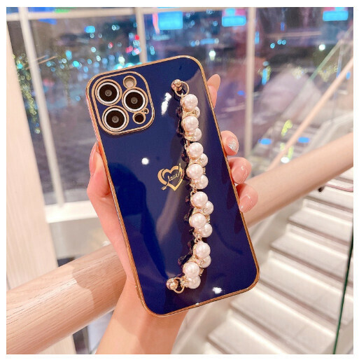Hot-selling mobile phone case suitable for iPhone13/14pro/XR/XS [dark blue] (contact customer service to confirm the phone model after placing the order)
