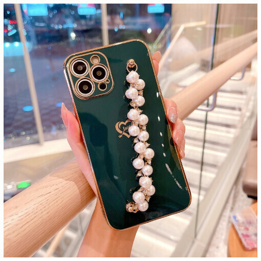 Hot-selling mobile phone case suitable for iPhone13/14pro/XR/XS [dark green] (contact customer service to confirm the phone model after placing the order)