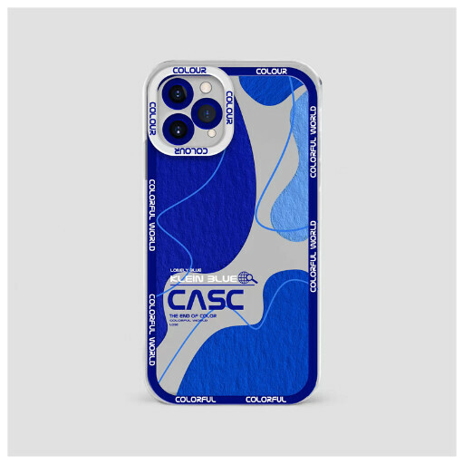 熱賣手機殼適用iPhone14蘋果13pro/12/11【克萊因藍】（下單後聯絡客服確認手機型號）
