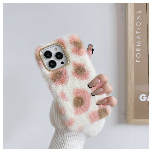 Hot-selling mobile phone case suitable for Apple 12/iphone13/14promax [pink leopard print] (contact customer service to confirm the phone model after placing the order)
