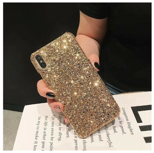 熱賣手機殼適用iphone12Promax蘋果11/xs/xr7/8【金色】（下單後聯絡客服確認手機型號）