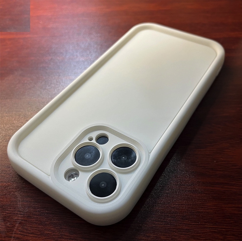 熱賣純色軟矽膠適用於iPhone系列手機殼（白色）(下單後聯絡客服確認手機型號)