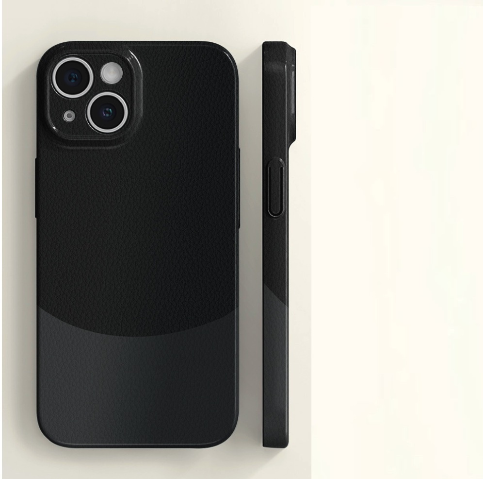 Hot-selling painted paint is suitable for iPhone series mobile phone cases (film soft shell Yadan black) (contact customer service to confirm the mobile phone model after placing the order)
