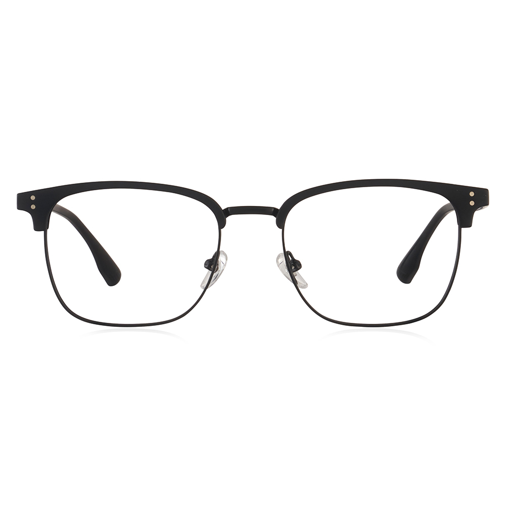 都會型紳士眉架框眼鏡-兩色可選