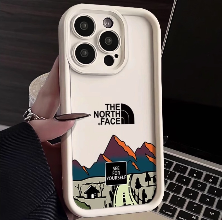 Hot-selling road soft protective case suitable for iPhone series mobile phone cases (white road) (contact customer service to confirm the phone model after placing the order)