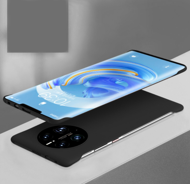 Hot selling ultra-thin frameless mobile phone case (JS4 Gentleman Black) (applicable to Apple-Huawei) (contact customer service to confirm the phone model after placing the order)