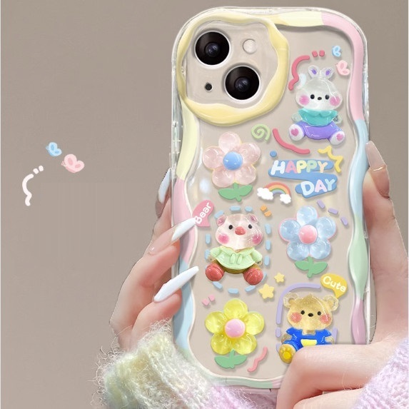 The popular creamy fresh product is suitable for Huawei mobile phone cases (Tuya [3D Doll_Single Shell Model] (contact customer service to confirm the mobile phone model after placing the order)