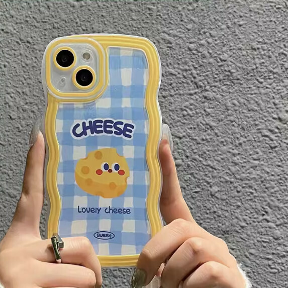 The popular cheese is suitable for Huawei mobile phone cases (yellow cheese [single shell model] (contact customer service to confirm the phone model after placing the order)