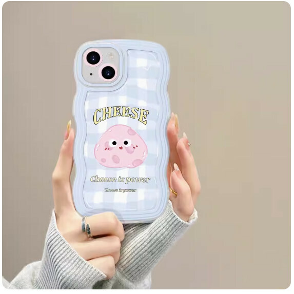 The popular cheese is suitable for Huawei mobile phone cases (pink cheese [single shell model] (contact customer service to confirm the phone model after placing the order)