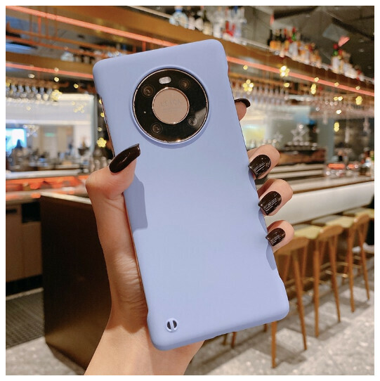爆款手機殼適用華為mate40pro【丁香紫】（下單後聯絡客服確認手機型號）
