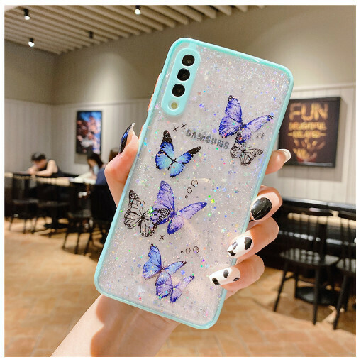 The popular mobile phone case is suitable for Samsung [Mint Blue] (contact customer service to confirm the mobile phone model after placing the order)