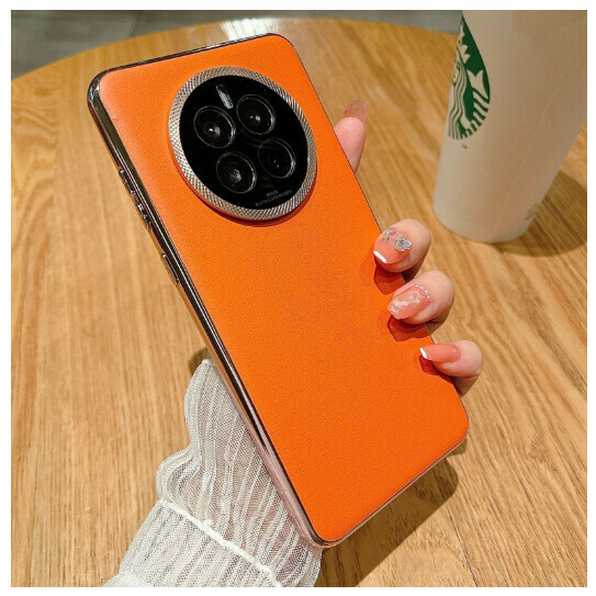 The popular mobile phone case is suitable for Huawei [Orange] (contact customer service to confirm the mobile phone model after placing the order)