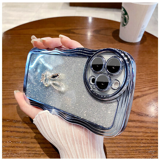 The popular mobile phone case is suitable for Huawei mate50e Honor [Yuanfeng Blue + Long-eared Rabbit] (contact customer service to confirm the mobile phone model after placing the order)