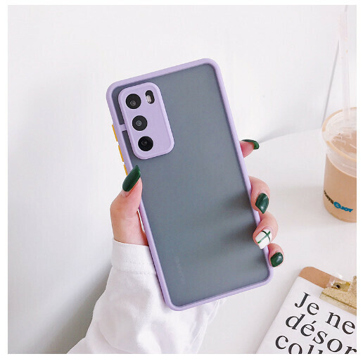 The popular mobile phone case is suitable for Huawei p40pro/mate30 [Light Elegant Purple] (contact customer service to confirm the phone model after placing the order)