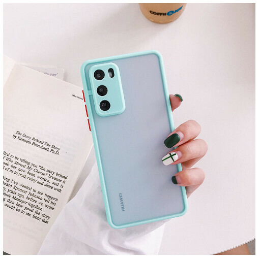 The popular mobile phone case is suitable for Huawei p40pro/mate30 [mint blue] (contact customer service to confirm the phone model after placing the order)