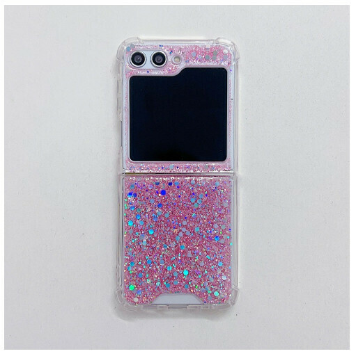 The popular mobile phone case is suitable for ZFlip5/4/3/2/1 Samsung [Pink] (contact customer service to confirm the phone model after placing the order)