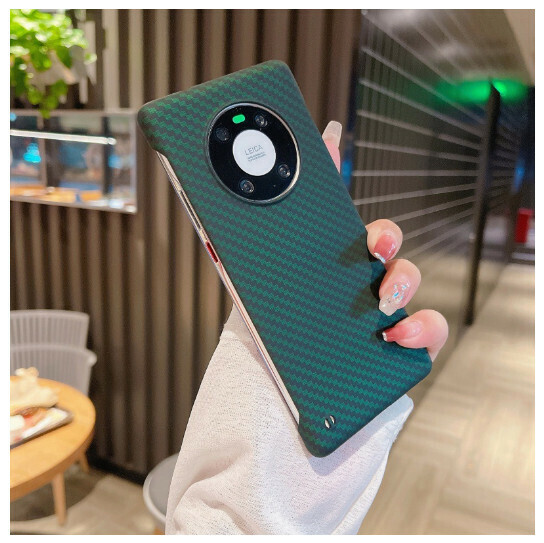 The popular mobile phone case is suitable for Huawei mate40pro/p30/honor 50 [borderless single-sided - green] (contact customer service to confirm the phone model after placing the order)