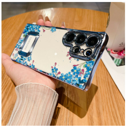 The popular mobile phone case is suitable for Samsung S23Ultra [Yuanfeng Blue] (contact customer service to confirm the mobile phone model after placing the order)